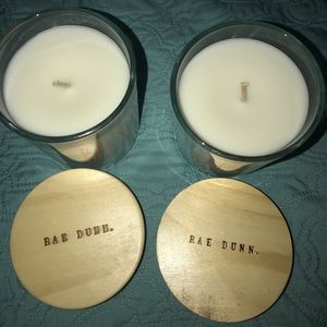2 Rae Dunn Candles